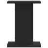 Stylish Black Plant Stands - 2 pcs 30x30x40 cm - Durable Design