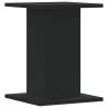 Stylish Black Plant Stands - 2 pcs 30x30x40 cm - Durable Design