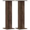 Brown Oak Plant Stands - 2 pcs, Durable & Stylish - Hipomarket