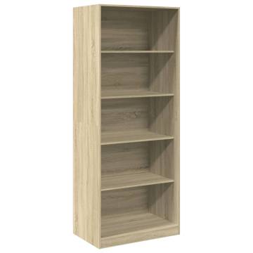 Sonoma Oak Wardrobe 80x50x200 cm - Stylish & Compact Design