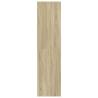 Sonoma Oak Wardrobe 80x50x200 cm - Stylish & Compact Design