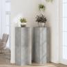 Plant Stands 2 pcs Concrete Grey - Stylish & Durable Design