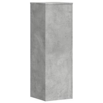 Plant Stands 2 pcs Concrete Grey - Stylish & Durable Design