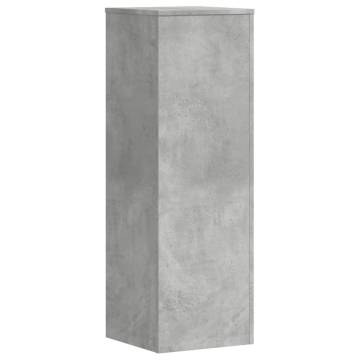 Plant Stands 2 pcs Concrete Grey - Stylish & Durable Design