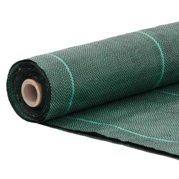 Weed Membrane Green 2x5 m PP - Control Weeds Effectively