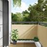  Balcony Privacy Screen Cream 500x75 cm PVC Colour cream Size 500 x 75 cm Quantity in Package 1 