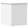 Storage Box White 30x35x35 cm | Durable Engineered Wood