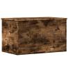 Storage Box Smoked Oak - Stylish & Functional | HipoMarket