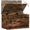 Storage Box Smoked Oak - Stylish & Functional | HipoMarket