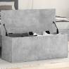  Storage Box Concrete Grey 90x35x35 cm Engineered Wood Colour concrete grey Size 90 x 35 x 35 cm Quantity in Package 1 