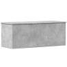 Concrete Grey Storage Box 90x35x35 cm - Stylish & Functional