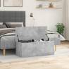 Concrete Grey Storage Box 90x35x35 cm - Stylish & Functional