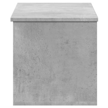 Concrete Grey Storage Box 90x35x35 cm - Stylish & Functional