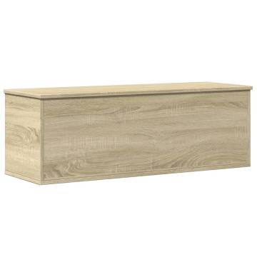 Sonoma Oak Storage Box 102x35 cm - Stylish & Durable