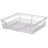 Pull-Out Wire Baskets 2 pcs Silver 600 mm - Hipomarket