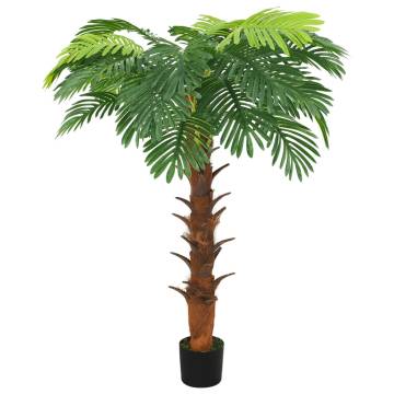 Lifelike Artificial Cycas Palm Tree - 160 cm Green