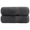  Premium Guest Towels SOLUND 2pcs Anthracite 30x50cm 600gsm Colour anthracite Size 30 x 50 cm Quantity in Package 2 