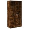 Stylish Smoked Oak Wardrobe - 100x50x200 cm | Hipo Market