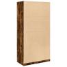 Stylish Smoked Oak Wardrobe - 100x50x200 cm | Hipo Market