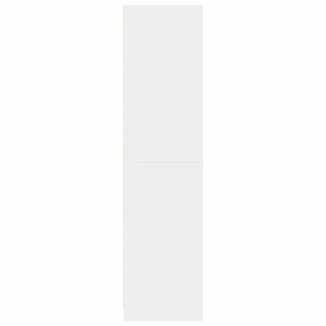 Stylish White Wardrobe - 50x50x200 cm | Hipomarket