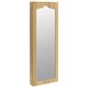 Stylish Wall Mounted Mirror Jewellery Cabinet | 37.5x10x106 cm