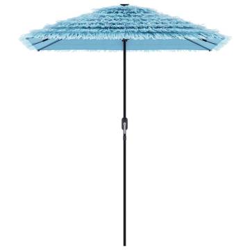 Garden Parasol with Steel Pole Blue 300x200 cm - Hipomarket