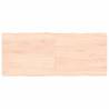 Table Top 120x50 cm Solid Wood Live Edge | HipoMarket UK