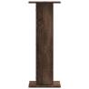 Stylish Brown Oak Plant Stands - 2 pcs 80 cm - Engineered Wood