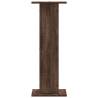 Stylish Brown Oak Plant Stands - 2 pcs 80 cm - Engineered Wood