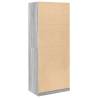 Grey Sonoma Wardrobe - Stylish & Compact 80x50x200 cm