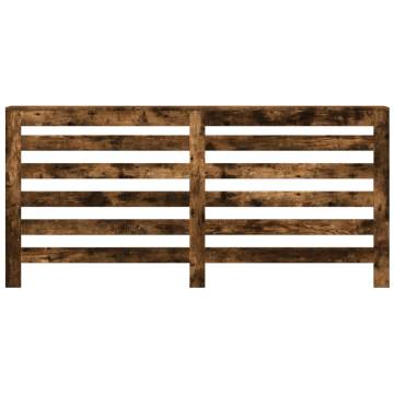 Radiator Cover Smoked Oak - Modern Engineered Wood Design