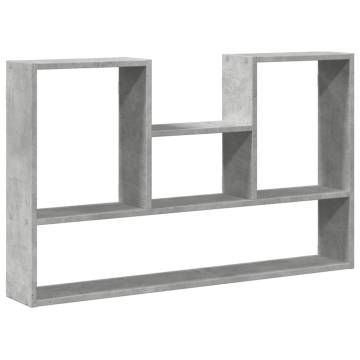 Wall Shelf Concrete Grey 99x15x60 cm - Stylish & Durable