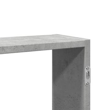 Wall Shelf Concrete Grey 99x15x60 cm - Stylish & Durable