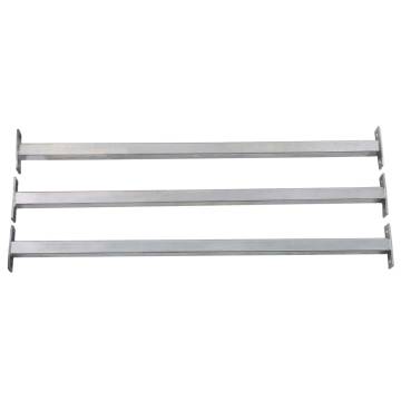 Adjustable Security Window Bars - 3 pcs | 710-1200 mm