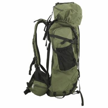 Hiking Backpack Army Green 80L | Durable Oxford Fabric