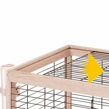 Ferplast Guinea Pig Cage Arena 80 - Stylish & Sustainable Design