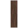 Stylish Brown Oak Wardrobe - 100x50x200 cm - Hipomarket