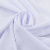 2 pcs Stretch Table Covers with Skirt - 120x74 cm White