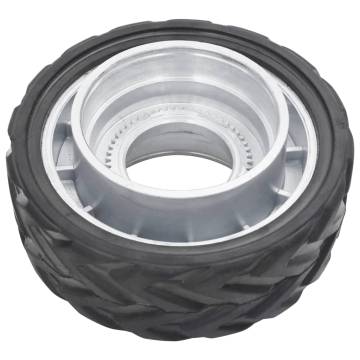 Durable Aluminium & Rubber Jockey Wheel Ø19.5x10 cm | HipoMarket