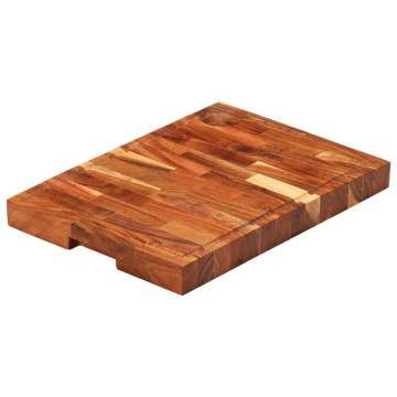 Chopping Board 42x30x4 cm Solid Wood Acacia - Hipomarket