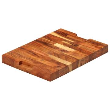 Chopping Board 42x30x4 cm Solid Wood Acacia - Hipomarket