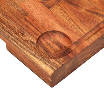 Chopping Board 42x30x4 cm Solid Wood Acacia - Hipomarket