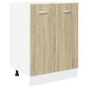 Sonoma Oak Bottom Cabinet - 60x46x81.5 cm | HipoMarket