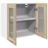 Hanging Glass Cabinet Sonoma Oak - 60x31x60 cm | HipoMarket