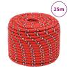 Boat Rope Red 12 mm 25 m Polypropylene Colour red Quantity in Package 1 Length 25 m Diameter 12 mm 