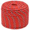 Durable Red Boat Rope 12mm | 25m Polypropylene for Sailing