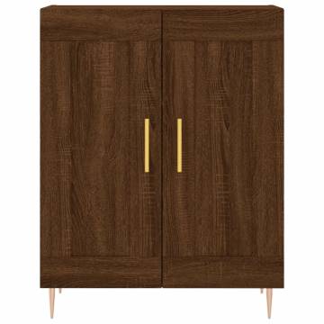 Highboard Brown Oak | Stylish Storage Solution | Hipomarket