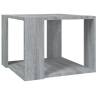 Grey Sonoma Coffee Table - 40x40x30 cm | HipoMarket UK