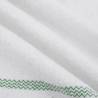 Floor Cloths 5 pcs White Green Stripes 50x60 cm - HipoMarket