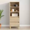 Highboard Sonoma Oak - Stylish Engineered Wood Furniture